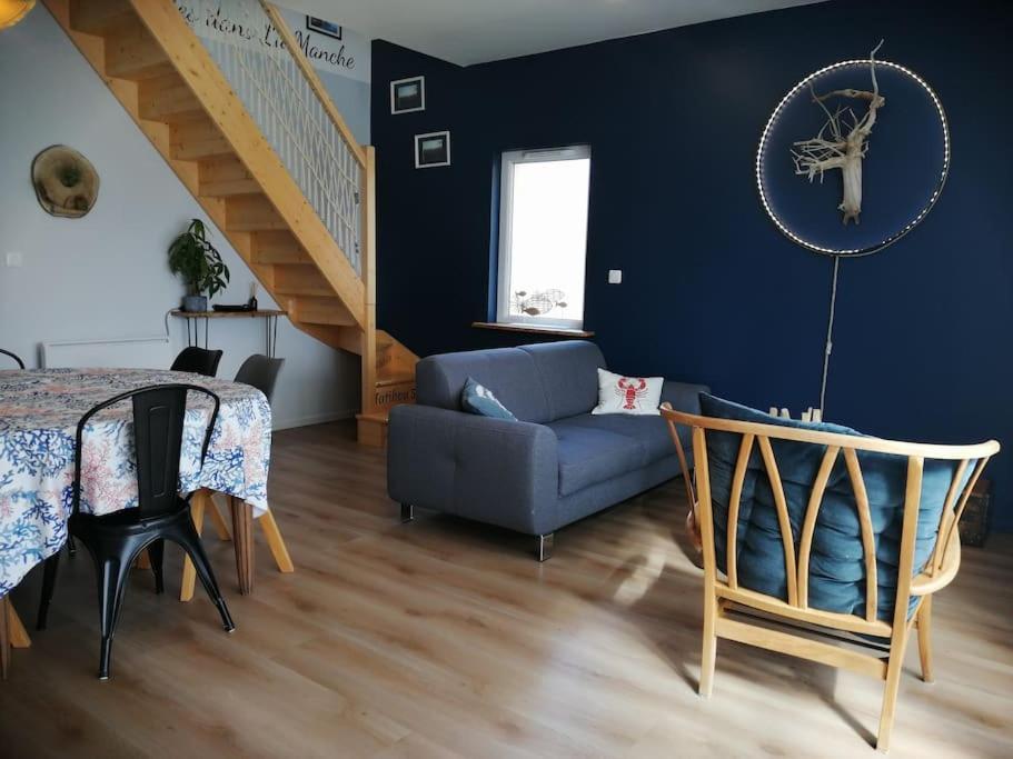 Les Ganivelles, Maison A 350 M De La Plage Bretteville-sur-Ay Eksteriør billede